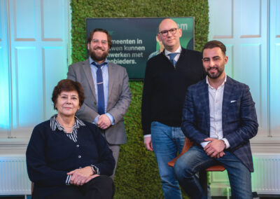 Bob Kersten, Bouke Vlierhuis, Rita Verdonk en Jozef Citgez